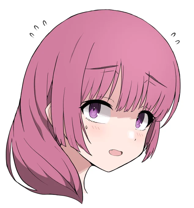 今月描いた酔ってる廣井と酔ってない廣井