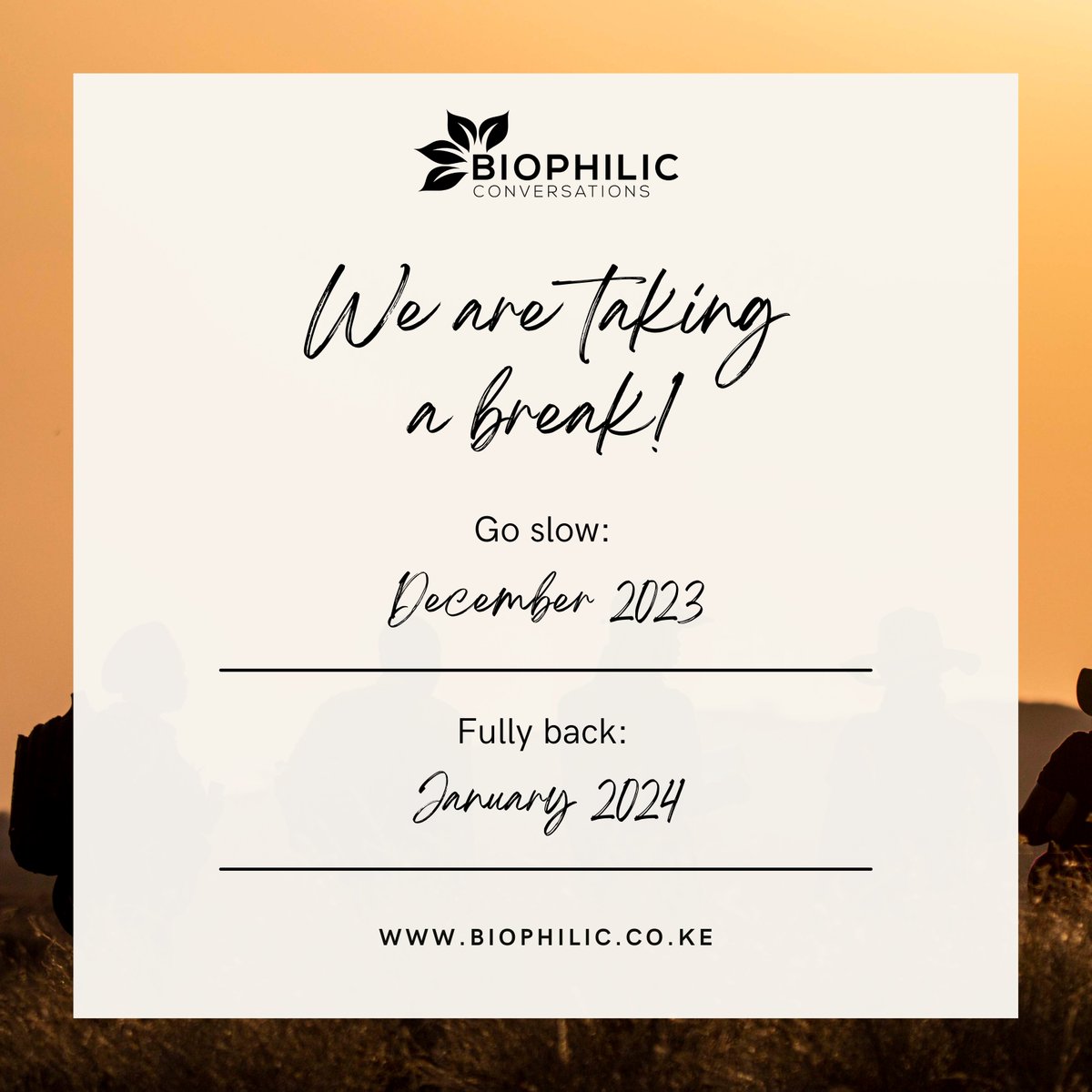 In 2023, we've hosted 13 X Spaces, 7  IG Lives,  3 live events, had 1 media partnership &amp; shared over 200 opportunities.  

We've also been privileged to attend &amp; be represented at the #LCOYKenya, #COY18 &amp; #COP28UAE.

THANK YOU to every participant, speaker, &amp; supporter!