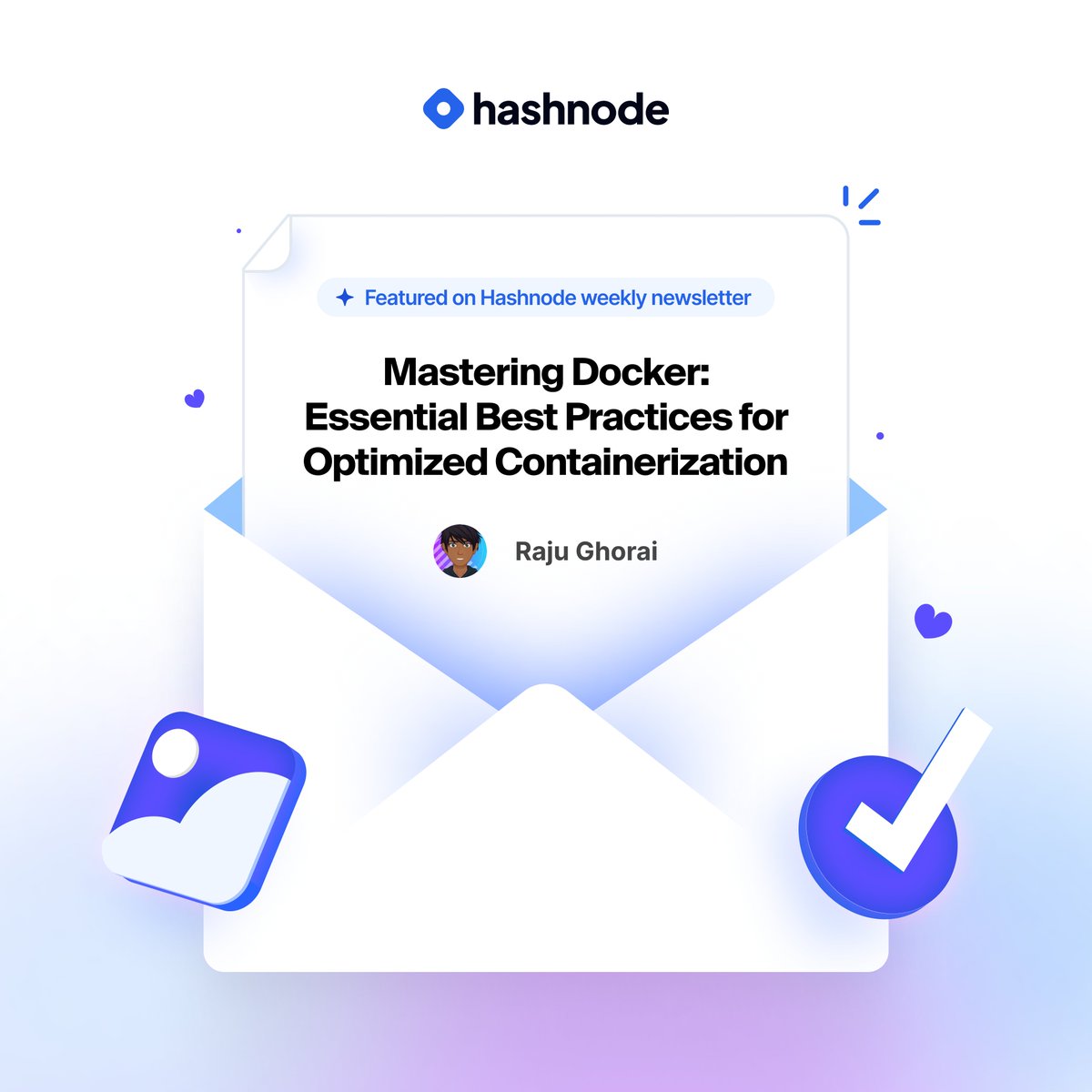coderj001's tweet image. My latest blog post has been featured in @hashnode's Weekly Newsletter! Thrilled to be recognized by such a vibrant developer community.
Big shoutout to @danizeres
Check out the post and join the discussion! #devcommunity #hashnode
coderj001.hashnode.dev/mastering-dock…