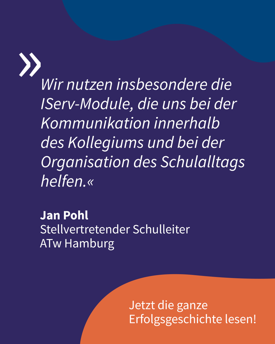 IServ (@iservgmbh) on Twitter photo 😎 Die <a href="/Sportelite_HH/">Sport-Eliteschule HH</a> in #Hamburg hat den Schulalltag für über 2.050 Nutzer(innen) digitalisiert!
💪 Als Teil des #IServ-Referenz-Netzwerks steht die Schule jetzt anderen Schulen mit ihrer Expertise zur Seite!
Hier zum Artikel: iserv.de/referenzen/fue…
#twlz #digitaleSchule 😎 Die <a href="/Sportelite_HH/">Sport-Eliteschule HH</a> in #Hamburg hat den Schulalltag für über 2.050 Nutzer(innen) digitalisiert!
💪 Als Teil des #IServ-Referenz-Netzwerks steht die Schule jetzt anderen Schulen mit ihrer Expertise zur Seite!
Hier zum Artikel: iserv.de/referenzen/fue…
#twlz #digitaleSchule