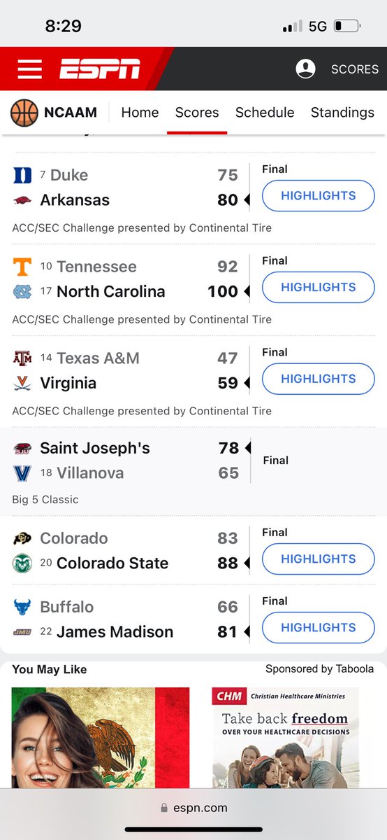 1CoachJEW's tweet image. Tigers beat #20Arkansas…who lost to #14UNC who lost to unranked Villanova…ends up beating Memphis.

Next week: Unranked Arkansas beats #7duke &amp;amp; #18Villanova loses to unranked St. Joes.

#14Texas a&amp;amp;m loses to unranked Virginia both whom Memphis will play next month.