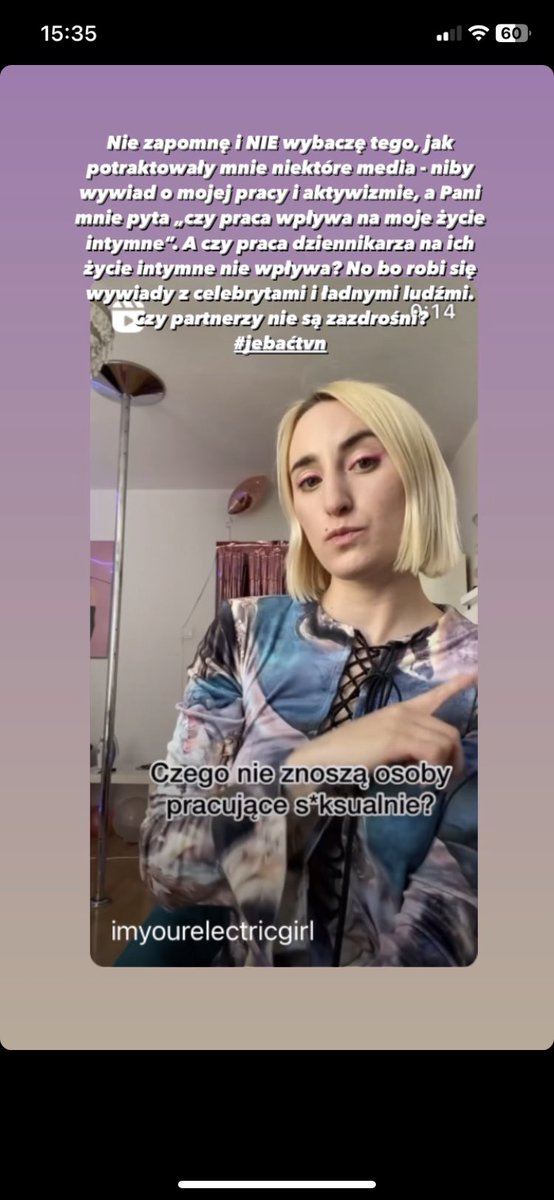 Koniec #aktywizm u na rzecz osób PS z mojej strony! Dziękuje <a href="/krytyka/">Krytyka Polityczna 💙💛</a> <a href="/gazetapl_news/">Gazeta.pl</a> <a href="/gazeta_wyborcza/">Gazeta Wyborcza.pl</a> i innym za wywiady. NIE dziękuję i nie polecam <a href="/TVNStyle_Style/">TVNStyle_Official</a> i Miasta Kobiet, najbardziej niekompetentnego i chamskiego wywiadu, jaki był prowadzony   instagram.com/reel/C0RgFVEIj…