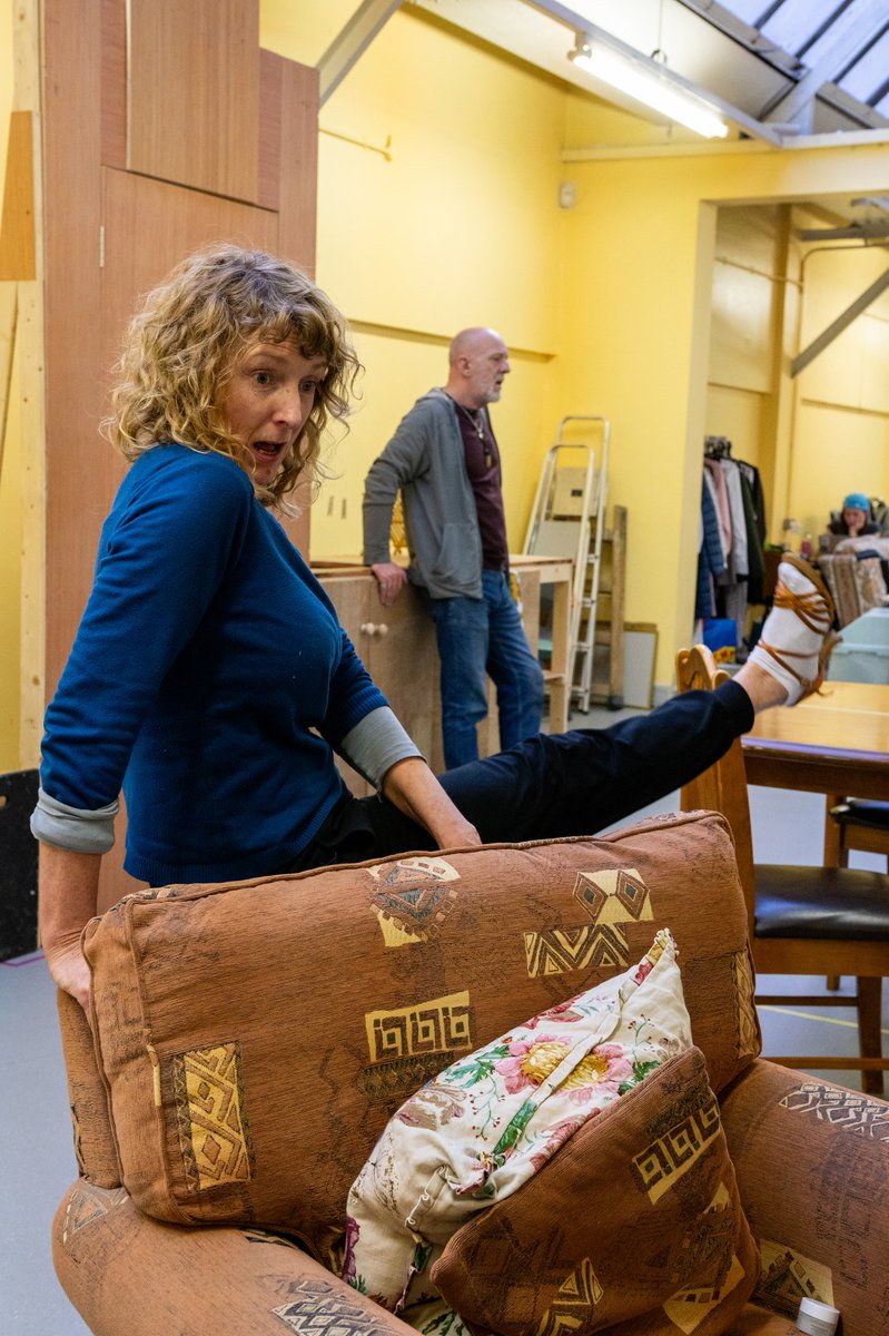 Take a look inside the rehearsal room for You Belong To Me by @rorywnolan! We're thrilled to be bringing our final Once Off show of the year to @smockalley this December with a stellar cast and crew. Book now from smockalley.com/you-belong-to-… 📷 @NathanSnow