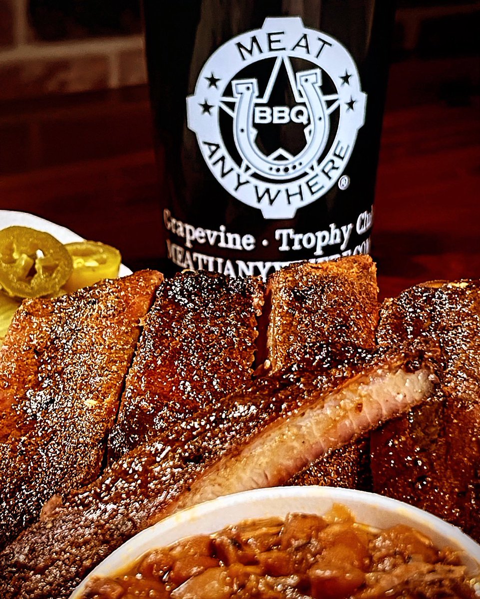 It’s Throwback Thursday so come throw back our Rib Combo! 1/2 pounds of St. Louis Cut Ribs, 1 Side, Roll and Drink. Only $15+tax. All Day. Rain or Shine! #ribs #enchiladas  #bestbreakfasttacos #dmagazine #bestbrisket #uniquediningcapitaloftexas #trophyclubtx #grapevinetexas
