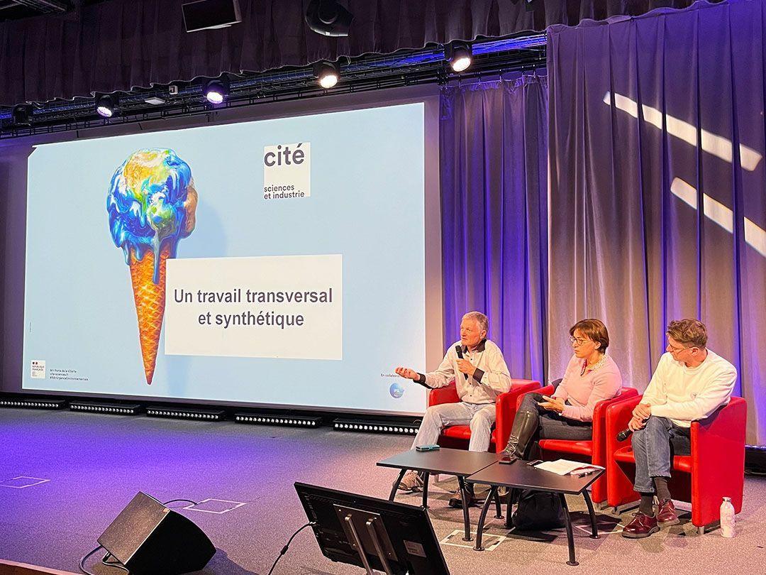 citedessciences (@citedessciences) on Twitter photo #DirectCité 🌍 Les contributeurs au rapport du GIEC <a href="/ysaheb/">Yamina SAHEB @yamsaheb.bsky.social</a> et <a href="/GerhardKrinner/">Gerhard Krinner</a> sont présents à la <a href="/citedessciences/">Cité des sciences et de l'industrie</a> pour la conférence d'ouverture du #RdvUrgenceEnvironnementale #2, modérée par le commissaire de l'#ExpoUrgenceClimatique Adrien Stalter 🌱 #DirectCité 🌍 Les contributeurs au rapport du GIEC <a href="/ysaheb/">Yamina SAHEB @yamsaheb.bsky.social</a> et <a href="/GerhardKrinner/">Gerhard Krinner</a> sont présents à la <a href="/citedessciences/">Cité des sciences et de l'industrie</a> pour la conférence d'ouverture du #RdvUrgenceEnvironnementale #2, modérée par le commissaire de l'#ExpoUrgenceClimatique Adrien Stalter 🌱