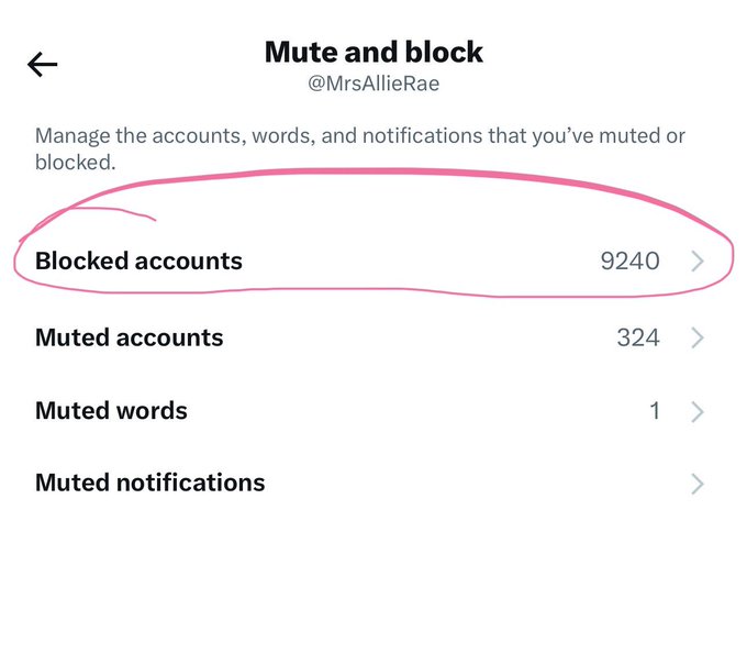 Look how many annoying Twitter girls I&rsquo;ve had to block for spamming my feeds! #rant https://t.co/ld1<a href="/tag/rant"class="tags"><span>#rant</span></a>