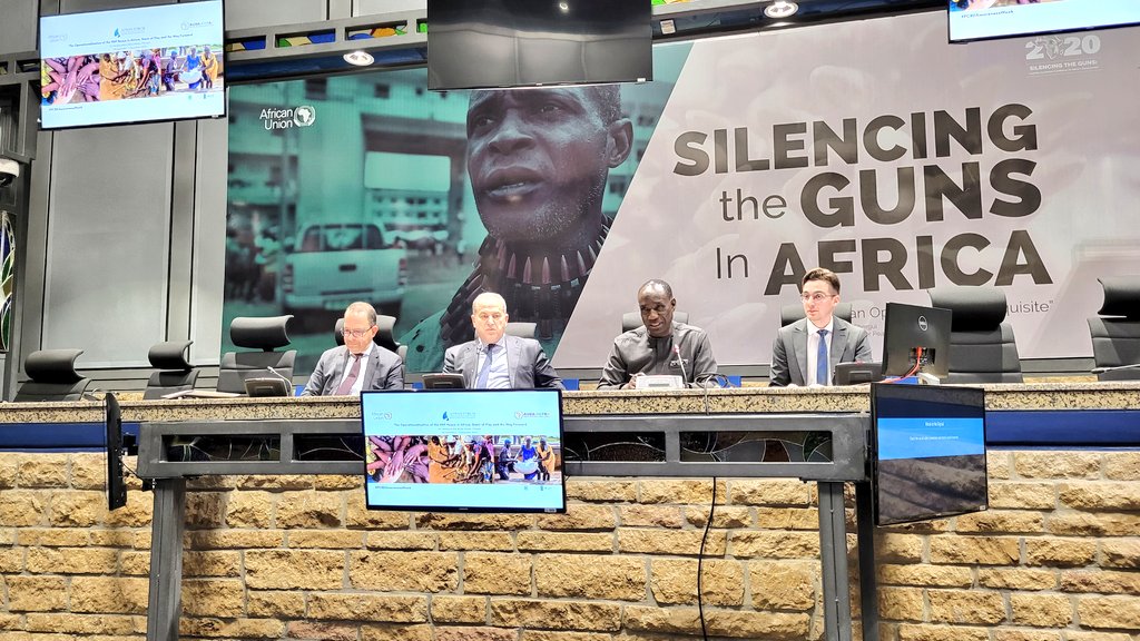 AUC_PAPS's tweet photo. The workshop on the operationalization of the Humanitarian-Development-Peace Nexus in Africa under theme: State of Play & the way forward, organised by @CairoPeaceKeep in partnership with the @AUC_PAPS, has kicked off today at the AUHQ, in line with the 3rd #PCRDAwarenessWeek https://t.co/nTINDMVim2