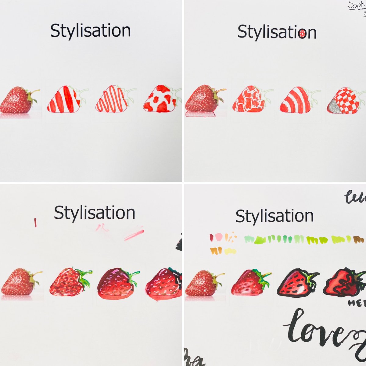 WhitehillExpArt's tweet photo. Our S2 pupils have been practicing creating stylised designs! #art #design #stylisation https://t.co/6HIHFhC5r3