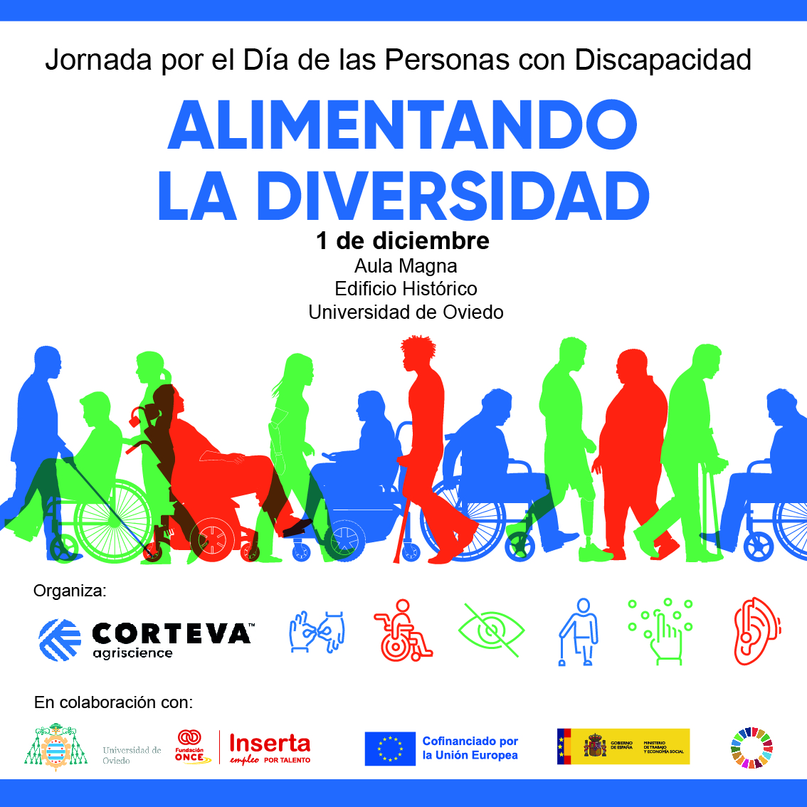CortevaES's tweet photo. 📅 ¡Asiste mañana a nuestra jornada #AlimentandoLaDiversidad, en colaboración con la #ONEO de la @uniovi_info, @portalento_ y la @Fundacion_ONCE!
💙 Aprende con nuestro equipo de Selección de Talento cómo mejorar el CV. Formarás parte de este proyecto a favor de la inclusión. https://t.co/NnKWXX0r9a