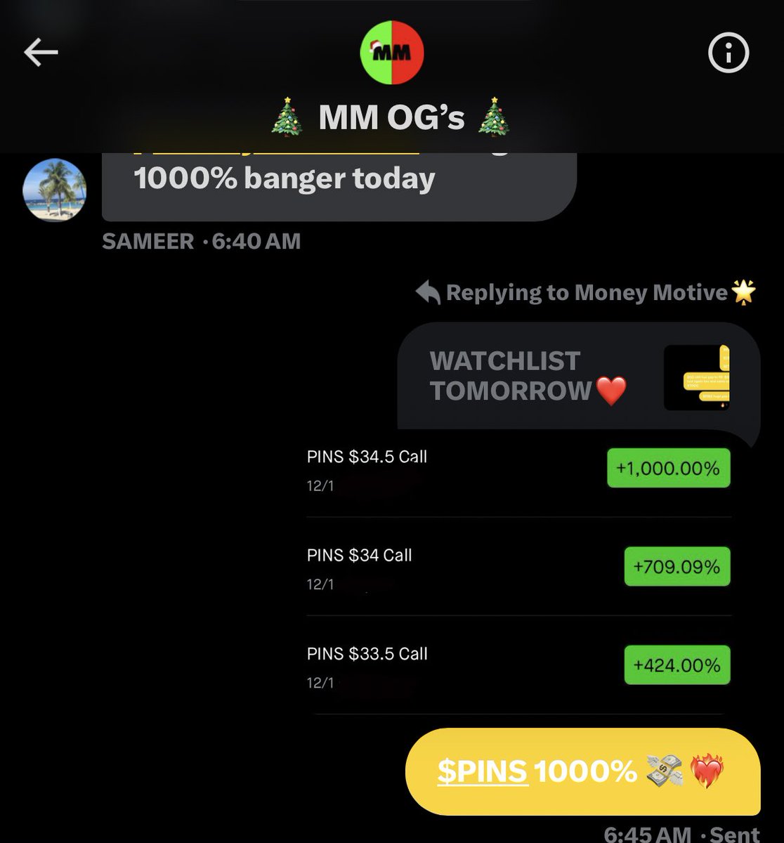 moneymotive888's tweet image. $PINS 1000% GAINER ☢️

A++ SETUPS ONLY 🏁

98.75% WIN RATE ✅ 30/32