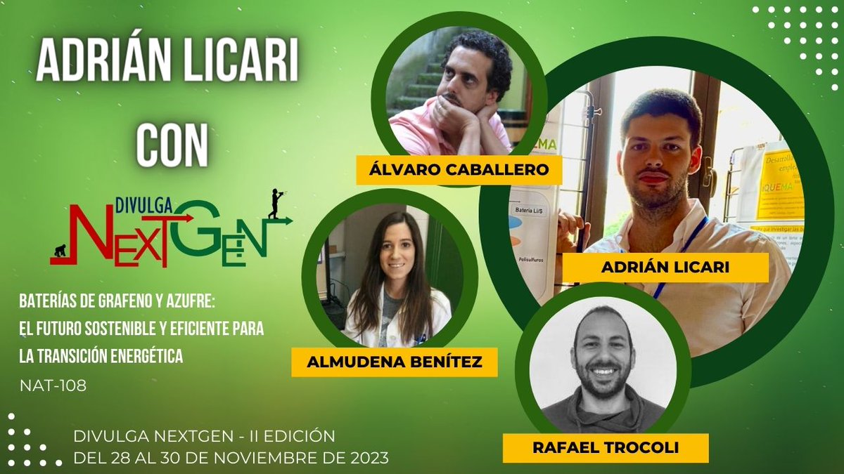 divulganextgen's tweet photo. (...) NAT108 🔗(https://t.co/EBeqkxaAqC) y y NAT109 🔗(https://t.co/7GfGcg9FYZ)

#CienciasNaturales #Investigación #Divulgación #Congreso #Online #DNextGen2 https://t.co/2YXeA3xp6Z
