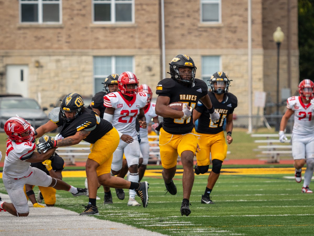 CoachNickDavis's tweet photo. Ottawa Braves 23 Season
1st Playoffs Since 2014
1st Conference Title Since 2014
1st Win vs Kansas Wesleyan Since 2014 
1st Ranked Win Since 2018
1st Winning Regular Season Since 2018
1st Win vs Avila Ever
2nd in Rushing in School History
8th in Total Yards in School History https://t.co/QP2ndeb52T