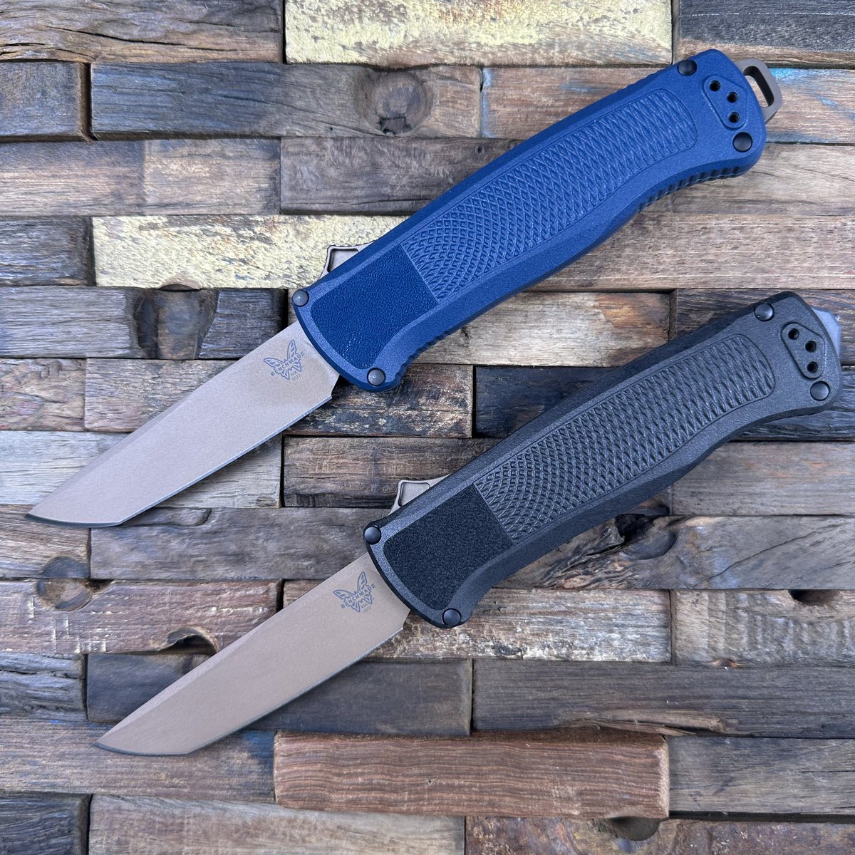 CastleGateKnife's tweet photo. Benchmade dump, which model is your favorite? 

#castlegateknives #benchmadeknives #knife https://t.co/50apY9Icrl