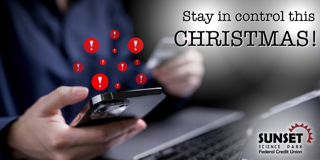 SunsetCU's tweet image. Get ready for stress-free Christmas shopping! Set up debit card text alerts &amp;amp; take control of your spending with consumer preferences. 📱 Block/unblock your card, customize limits, &amp;amp; receive real-time alerts. 💳✅

Register your card here: bit.ly/46NIgOH

#SimpleToSwitch