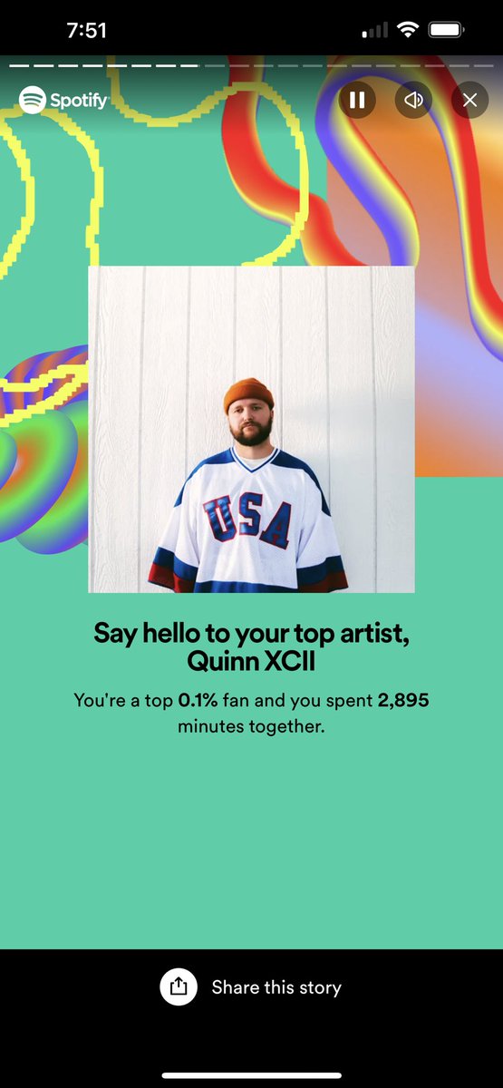 breiswig's tweet photo. @QuinnXCII Spotify proved it.  I made it in the top 0.1% of your fans! https://t.co/ibBYELGRFI