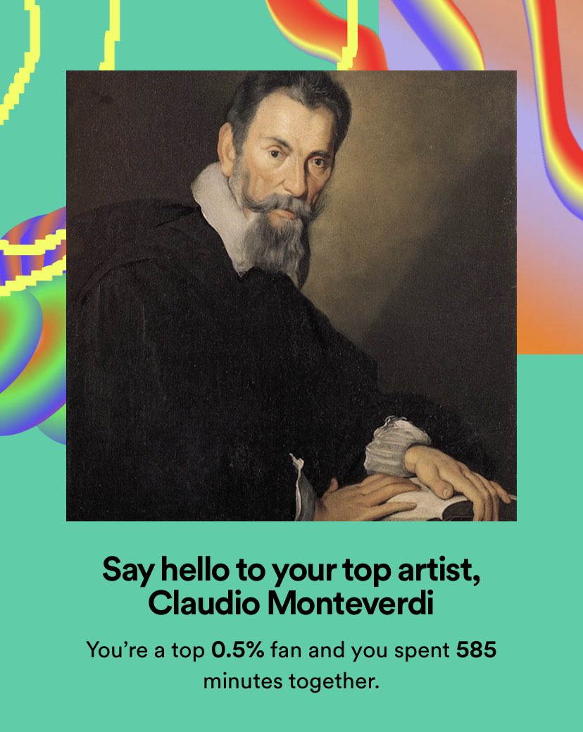 GilbertAJackson's tweet photo. Somehow I’ve managed to listen to a lot of Monteverdi in the last month that he’s sailed to the top….However, I don’t think he’s in the mood for hellos anymore… https://t.co/MpysdsPk4C