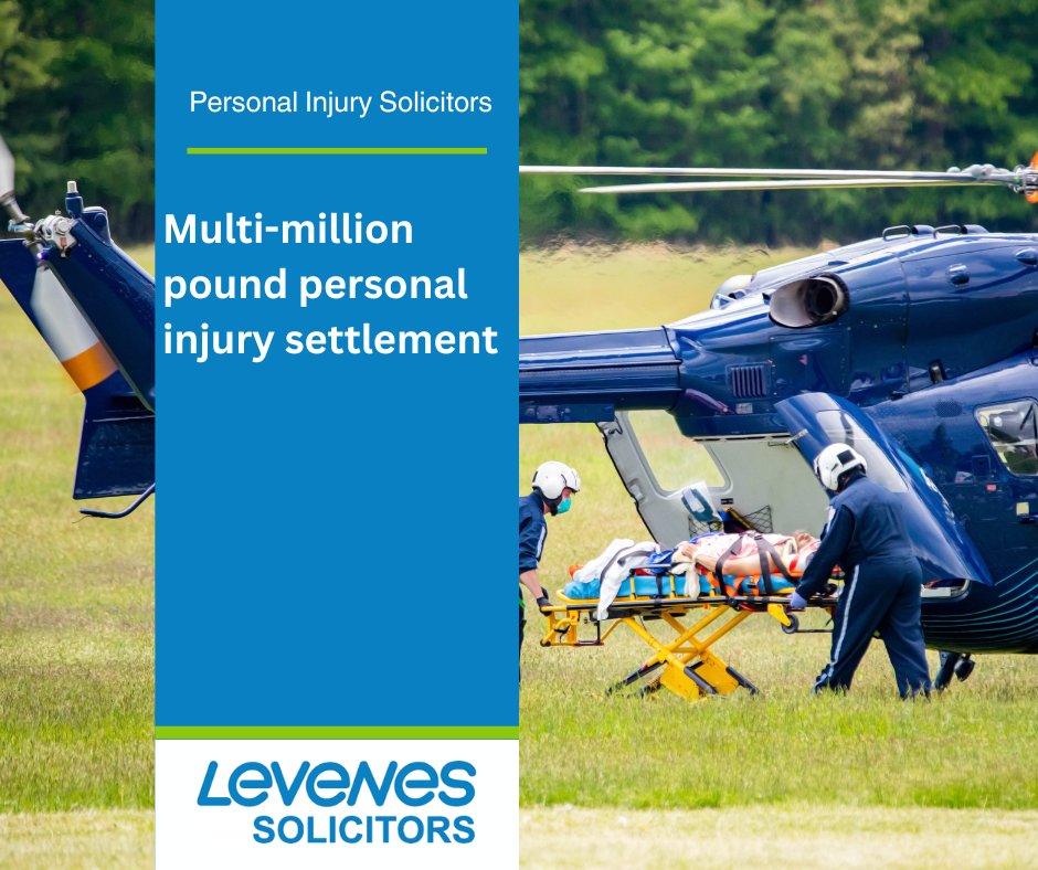 Levenes have settled the claim of a very severely brain injured man for £11m. He was a passenger in a car being driven to work by his colleague when the driver failed to stop at a crossroads and drove into the path of a lorry. Find out more here: levenes.co.uk/case-studies/r…