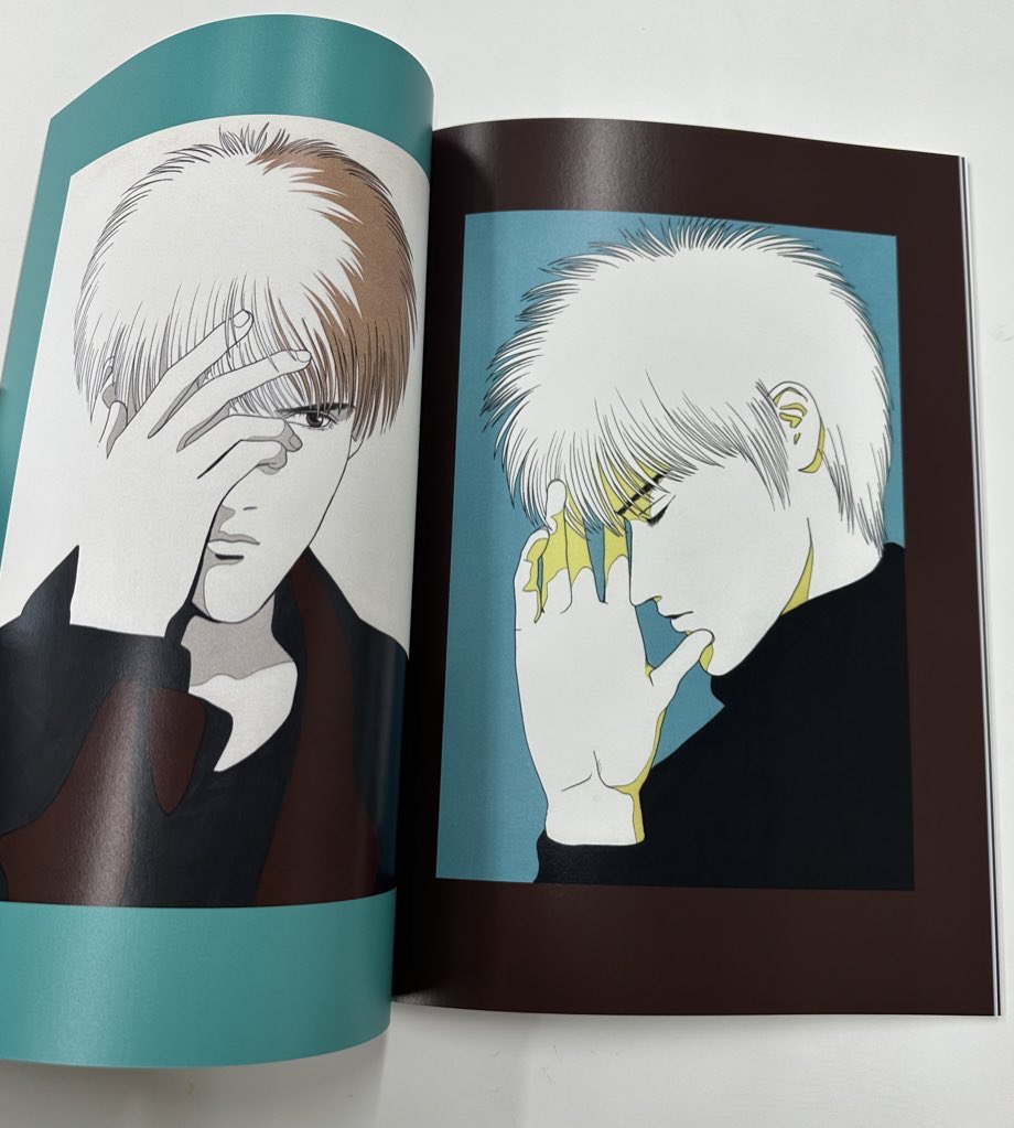 京都のふたり展 #浅田弘幸 先生の図録『虹niji』 #上條淳士 先生の図録