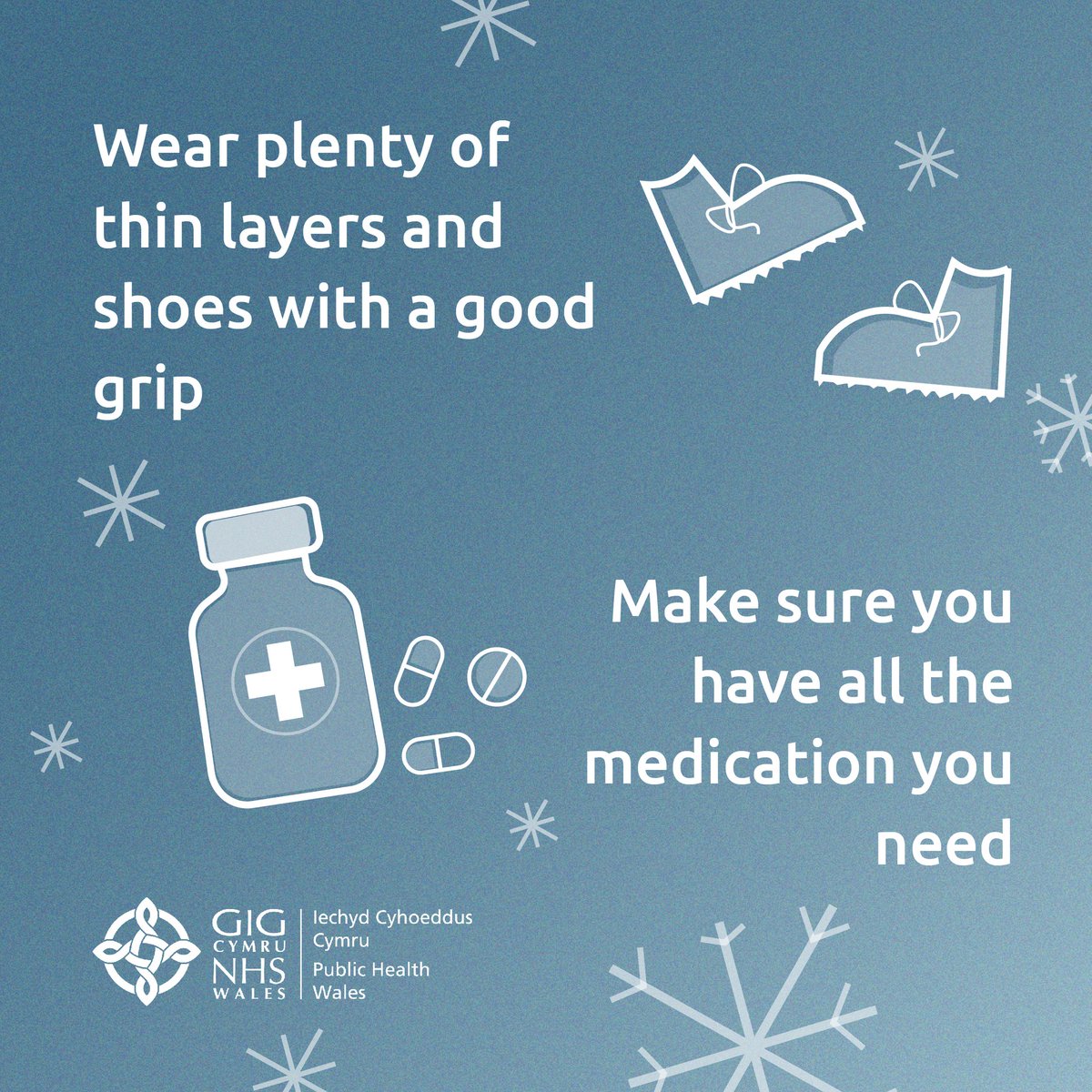 As the cold weather starts to creep in, it's important to keep yourself and others safe. 🧥 Wear plenty of thin layers ☕ Have hot drinks & food throughout the day 💊 Make sure you have all the medication you need 🥰Check in on loved ones 👉ow.ly/VTl950QcVPu