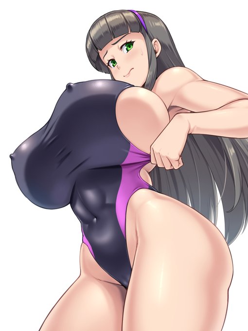 競泳水着の夏ちゃん 