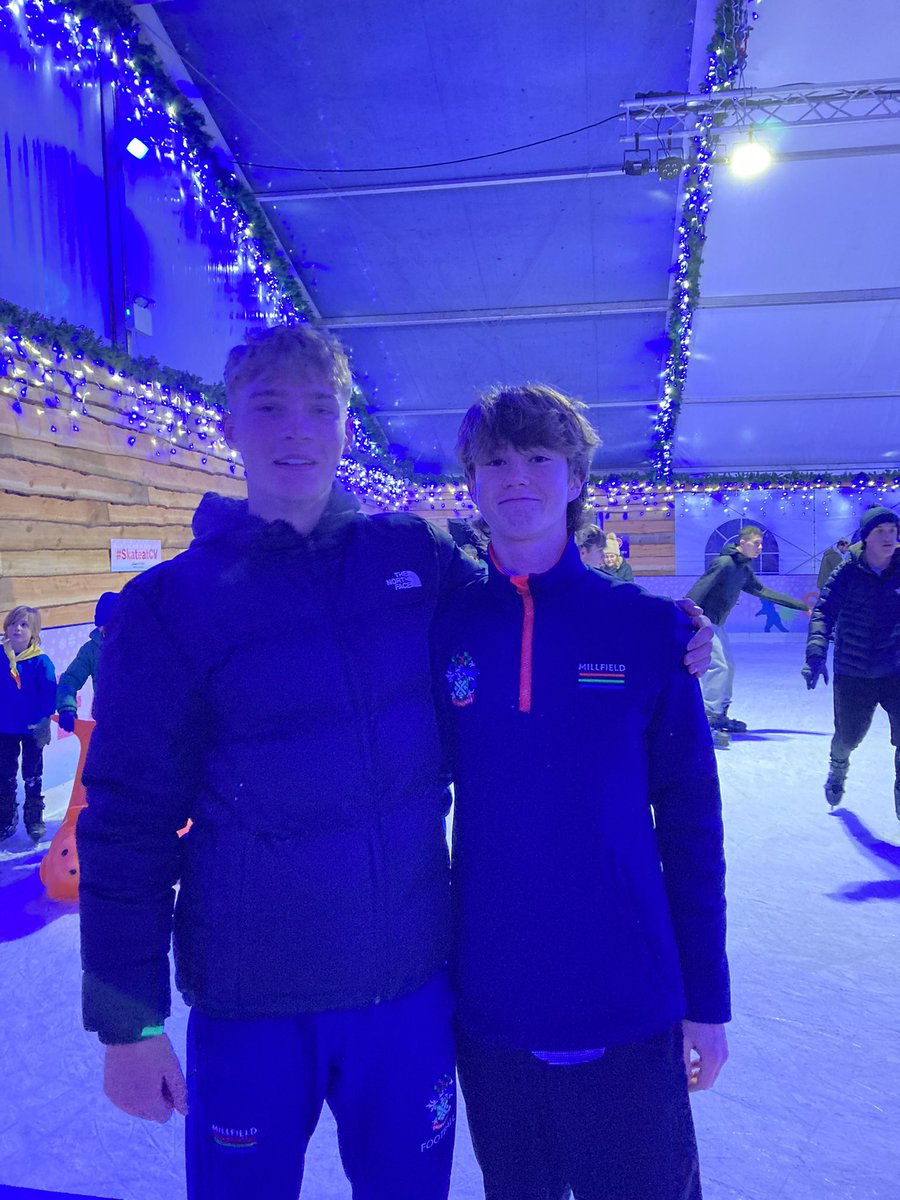 GreatMillfield's tweet photo. Great fun at Clarks skating rink for our Christmas trip https://t.co/14iLlp2lO0