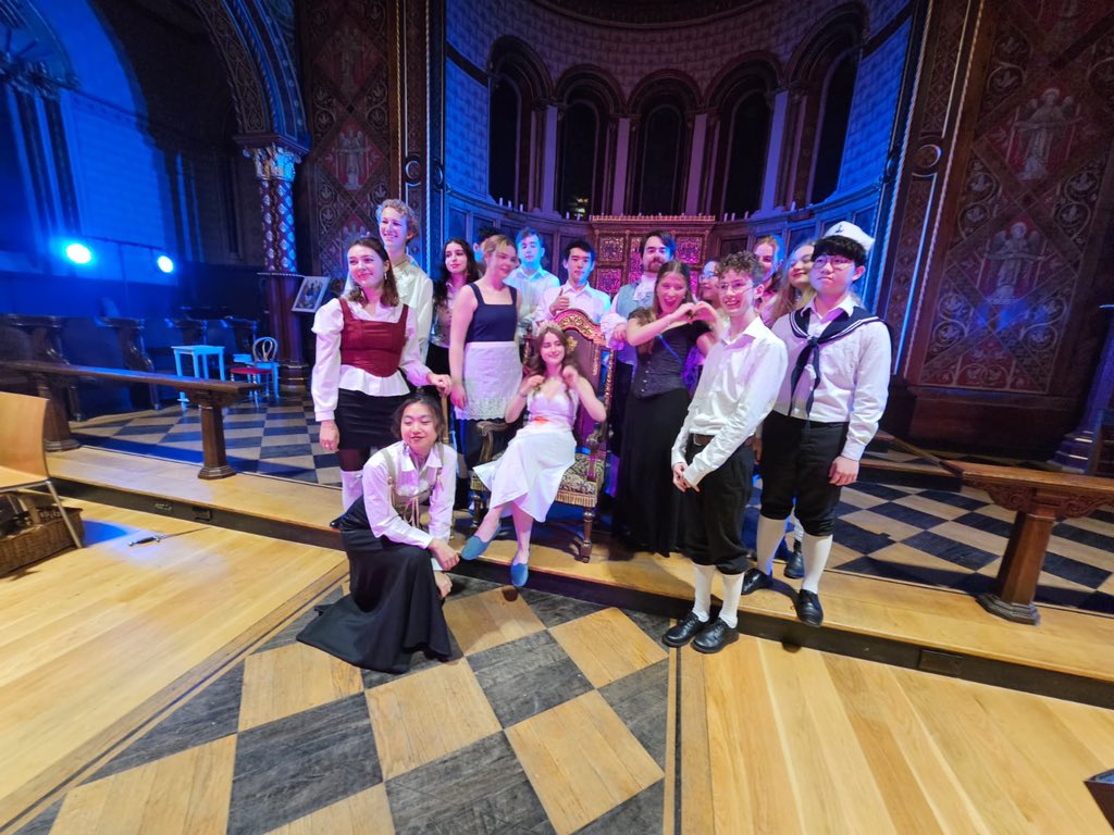 GilbertAJackson's tweet photo. And that’s a wrap on a successful set of showings of Dido &amp; Aeneas with Kings Opera. Was such a delight to be given the Aeneas role and to répétiteur during rehearsals https://t.co/zcQe2BNphN
