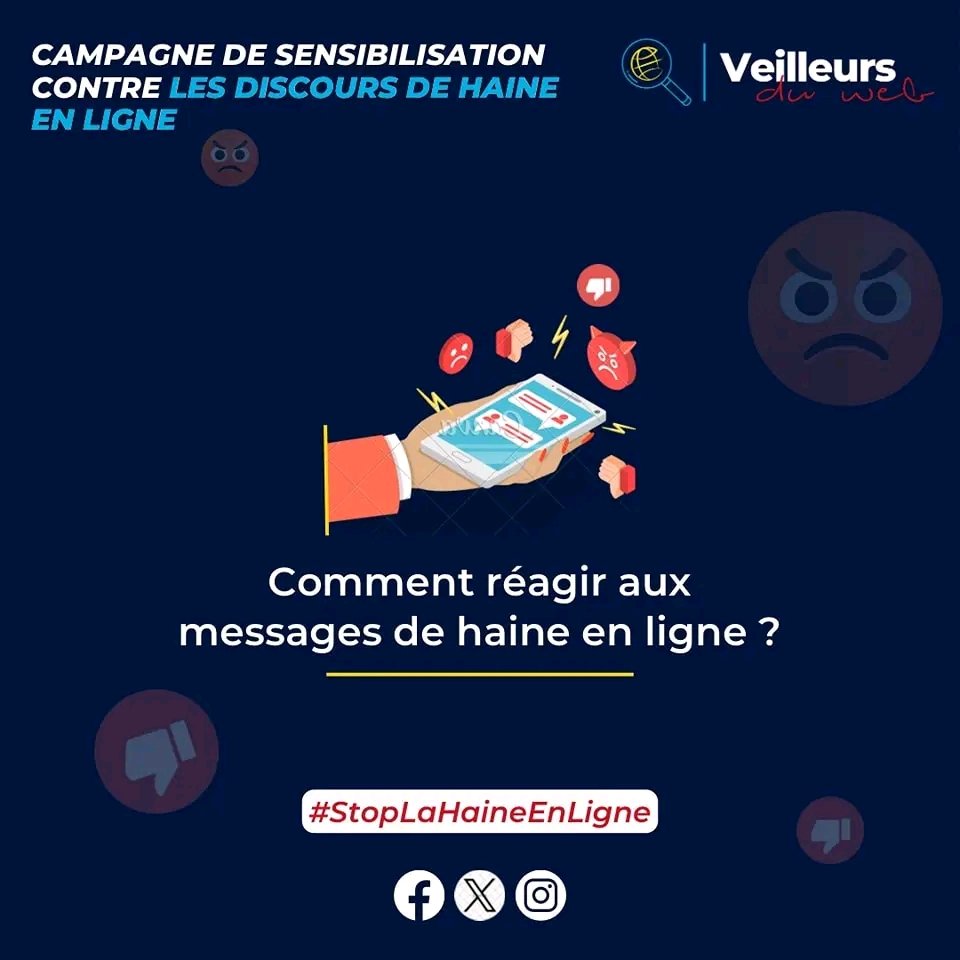 En cette période électorale cruciale en RDC, il est essentiel de promouvoir un discours de respect et de tolérance. Rejoignez-moi dans la lutte contre le discours de haine en soutenant la campagne de sensibilisation. Ensemble construisons un avenir pacifique et inclusif.