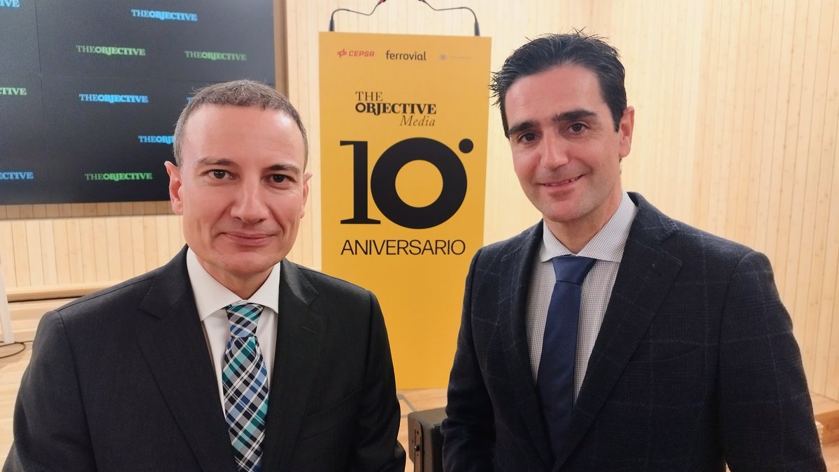 marinoaguilera's tweet photo. 10⁰ aniversario de @TheObjective_es 
dirigido por el periodista alcalaíno @alvaronieto 
Un honor compartir este evento con importantes personalidades como la presidenta @IdiazAyuso https://t.co/z6bRFKjsYO