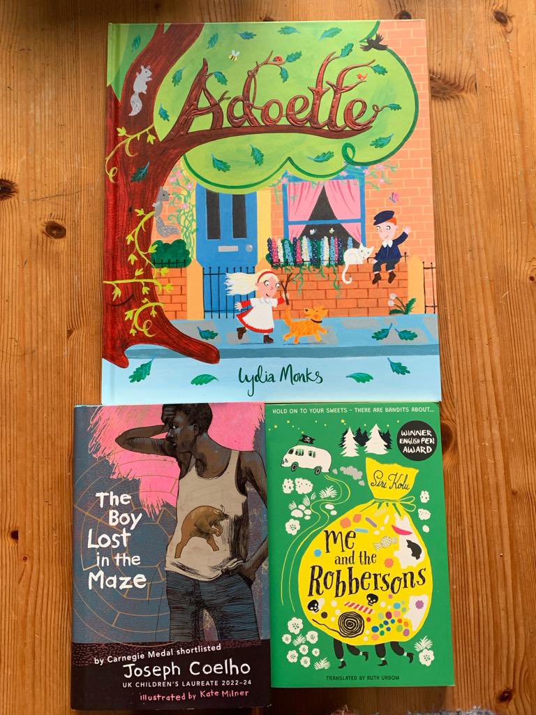 IBBY UK is delighted to announce nominations for 2024 IBBY Honour List. Writing: @josephcoelho212 ‘The boy lost in the maze’ @OtterBarryBooks Illustration: @LydiaMonks ‘Adoette’ @AndersenPress Translation: Ruth Urbom ‘Me and the Robbersons’ written by Siri Kolu @StripesBooks