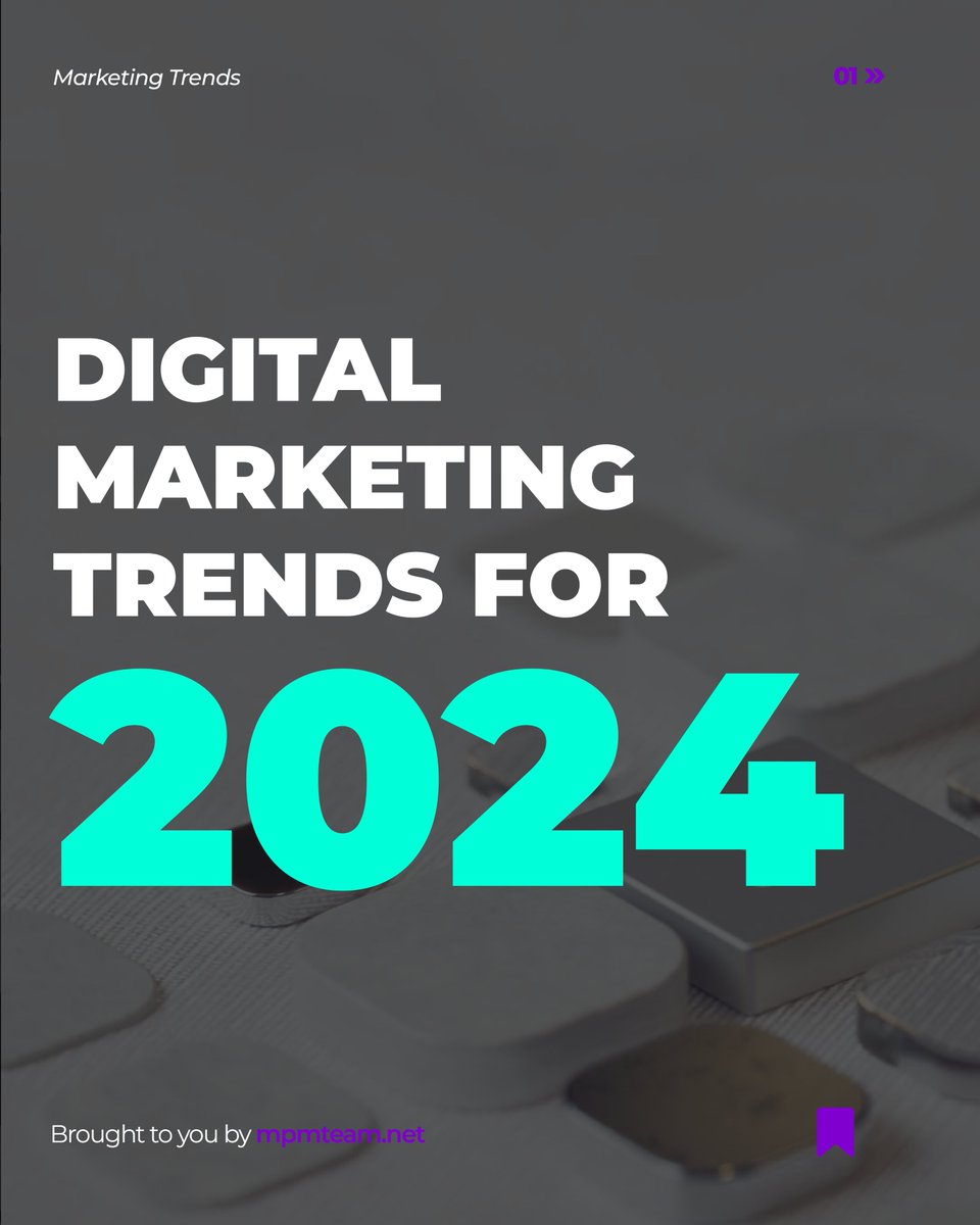 mpmteam's tweet photo. Ever wondered what digital marketing holds for us in 2024? Here are our predictions:
#CreativeMarketingAgency  #digitalagency https://t.co/vroNUVwKlz