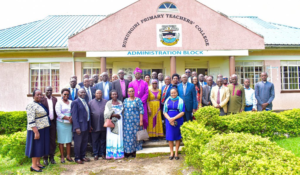 kabuniversity's tweet photo. “This collaboration signals a new era of educational excellence and innovation.” Bishop Onesmus Asiimwe. 
The Bishop further called upon the University to uphold the values of the Former PTC. https://t.co/jNEZVMWm0T