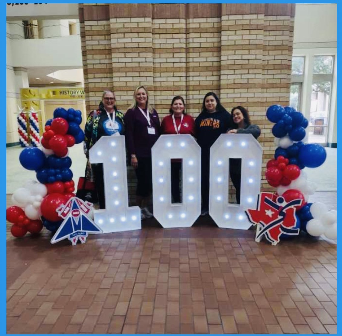 CoachLOrtega's tweet photo. TAHPERD is celebrating 100 years!!! If you look closely I really am in the pic 😂 https://t.co/3CKbtcRpbA