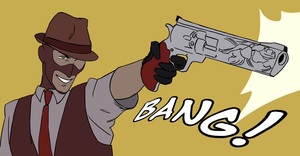 kreidxpriz's tweet image. colour this to be turned into pfp

#tf2 #teamfortress2 #gentlespy #spy #freakfortress2