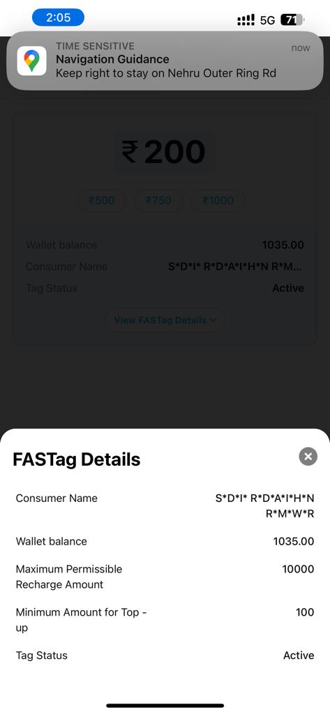 sudhirramawar's tweet photo. @NPCI_NPCI @nitin_gadkari @TSwithKCR @Paytmcare in my account I having enough balance, however at Gochibowli ORR Toll people asked me to pay manually in after showing all details with proofs. I think it's a scam happens to me. Please help me. Proofs are attached. @jagograhakjago https://t.co/v195KiEIqM