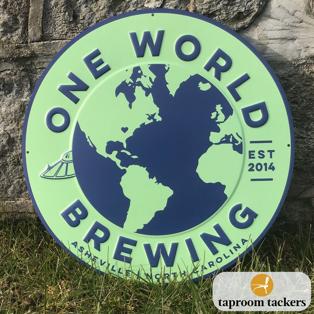 taproomtackers's tweet photo. Catch some live music tonight at One Word Brewing ๐ถ๐บ๐ถ๐บ๐ถ
Thank you for ordering your tacker signs from https://t.co/tCebsh2s0K
#taproomtackers #oneworldbrewing #livemusic #tackersign #barsign #aluminumsign #circlesign #customsign #aluminum #tacker #embossed #brewery https://t.co/kYqCNHjtwr