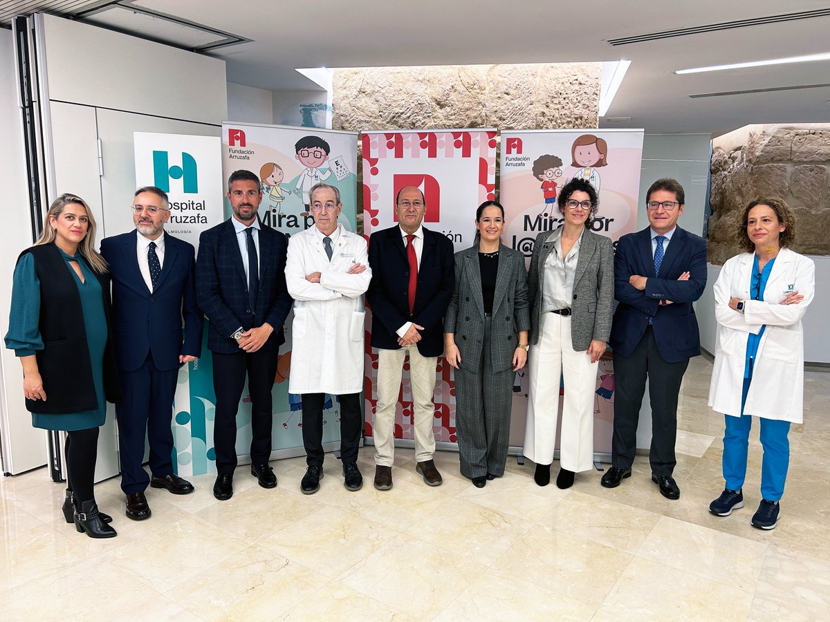 HArruzafa's tweet photo. Fundación Arruzafa presenta la campaña de revisión oftalmológica infantil 'Mira por l@s niñ@s 2024'. 
LEER MÁS: https://t.co/Spz5LvvGXZ https://t.co/QgK2t8G4a6