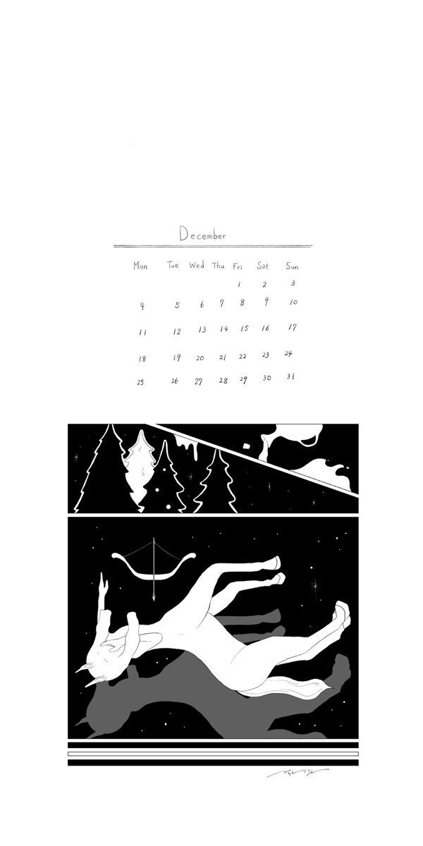 【カレンダー】  第12夜 『眠り』