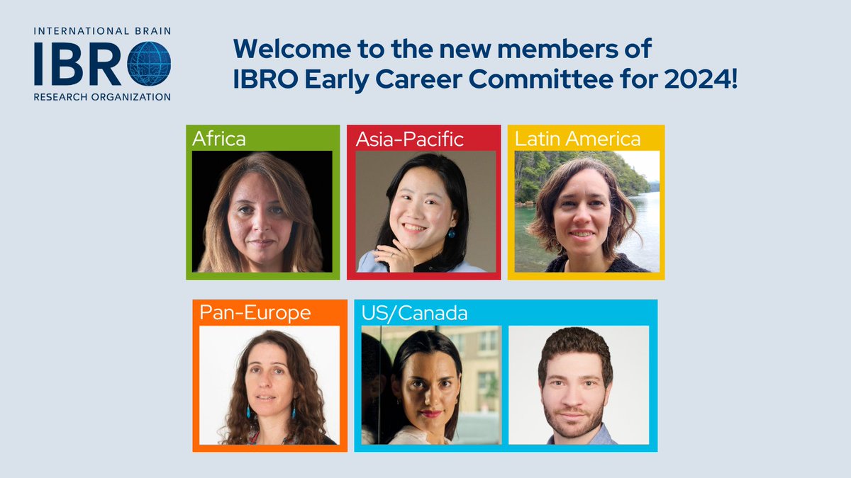 IBRO - International Brain Research Organization (@ibroorg) on Twitter photo IBRO is pleased to welcome new Early Career Committee members from around the 🌎 to strengthen the voice of early career scientists. IBRO looks forward to starting to work with you: ow.ly/aVkE50QaW8S
@Constantinatheo <a href="/TemkouGwladys/">Gwladys T. Ngoupaye</a> <a href="/srikipedia/">Srikanth Ramaswamy</a> <a href="/Olamzz1/">Olamide Adebiyi DVM, PhD</a> <a href="/JQIpLab/">Jacque Ip</a> <a href="/DrLinOng/">Dr Lin Kooi Ong</a> IBRO is pleased to welcome new Early Career Committee members from around the 🌎 to strengthen the voice of early career scientists. IBRO looks forward to starting to work with you: ow.ly/aVkE50QaW8S
@Constantinatheo <a href="/TemkouGwladys/">Gwladys T. Ngoupaye</a> <a href="/srikipedia/">Srikanth Ramaswamy</a> <a href="/Olamzz1/">Olamide Adebiyi DVM, PhD</a> <a href="/JQIpLab/">Jacque Ip</a> <a href="/DrLinOng/">Dr Lin Kooi Ong</a>