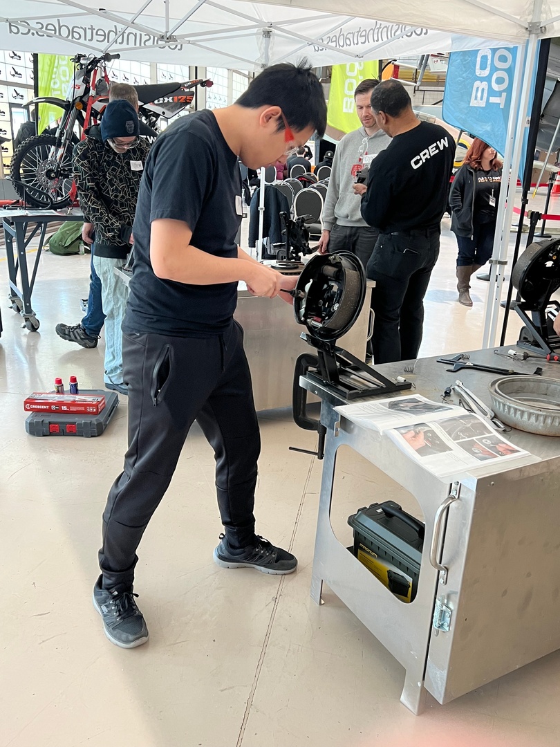toolsinthetrade's tweet image. 🎉 We're here at the Transportation Technology event in #Hamilton at the @CWHM and it's buzzing with innovation!
#TransportationTech #HamiltonEvent #skilledtrades #tradesman #tradeswoman #toolsinthetrades #apprenticeshipprogram #apprentice #apprenticeship #apprenticelife