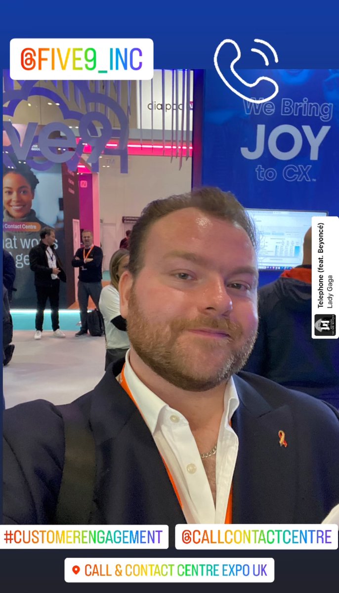 JohnathanZemlik's tweet photo. Visiting @WavenetUK’s #friends at @Five9 and @Five9_EMEA 😁📲📞💬📧 Great meeting @ButterbaughJake in person at @CallCentreEx 💪🏻💪🏻💪🏻
#partner #partnerpower #AI #contactcentre #CustomerExperience #callcentre #RPA #customerengagement https://t.co/q1drP1pzdt