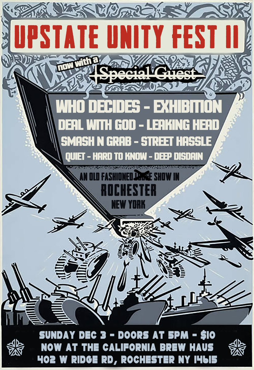 Another venue change. Time to call the fest Hellfest 2001.