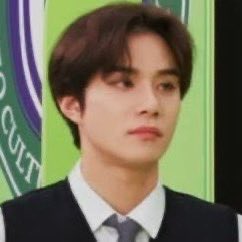 zeusperior's tweet photo. Jungwoo’s cold, mildly unimpressed stare https://t.co/MUO5SxC3WW