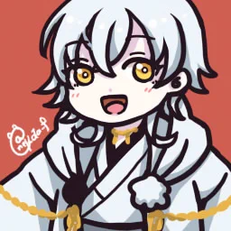 その後配信見ながら15分で描いた鶴丸も見て。 