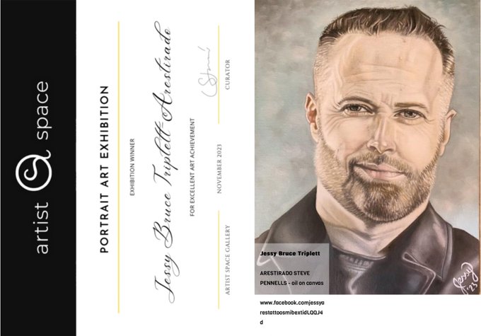 Honored, that the portrait I did for Steve Pennells has been selected by https://t.co/Dsomp85zZ1  and<a href="/tag/art"class="tags"><span>#art</span></a><a href="/tag/portrait"class="tags"><span>#portrait</span></a><a href="/tag/oilpainting"class="tags"><span>#oilpainting</span></a>