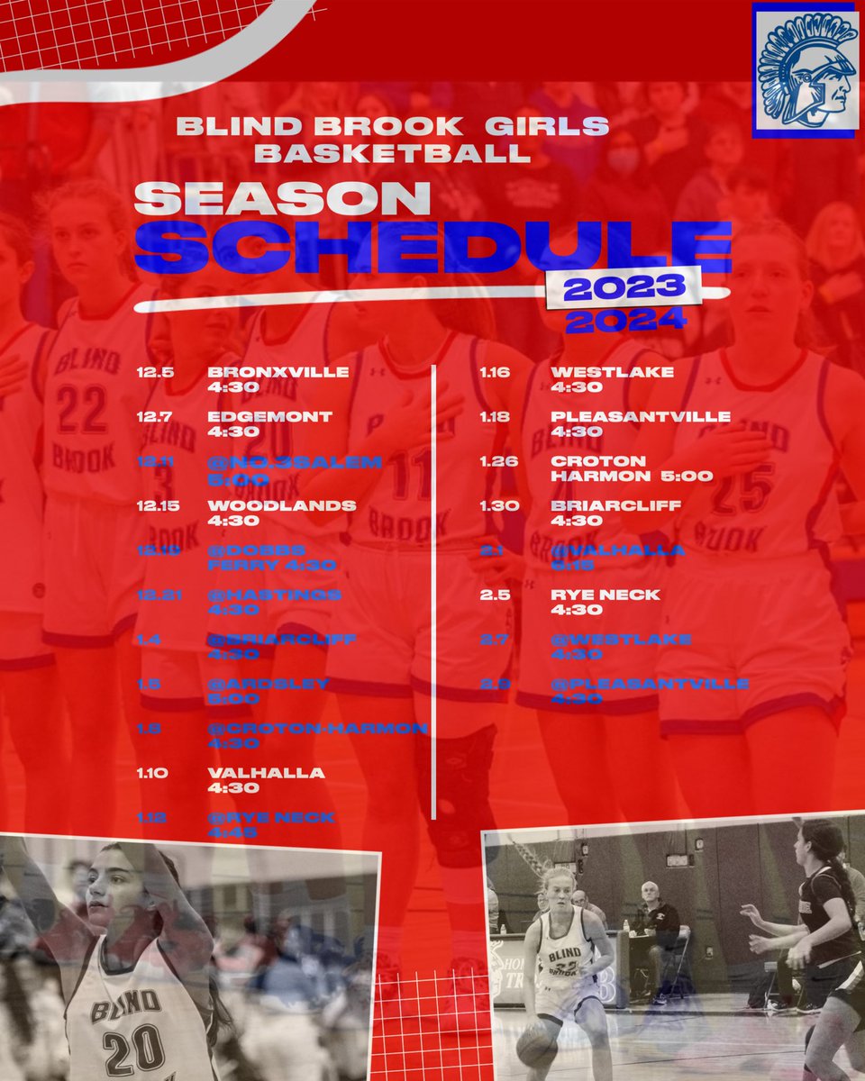 2023/24 Schedule Drop!! Come out and support the girls! <a href="/CoachYearwood/">Len Yearwood</a> <a href="/lohudhoopsmbd/">lohudhoopsmbd</a> <a href="/bbtrojansports/">Blind Brook Trojan Athletics</a>