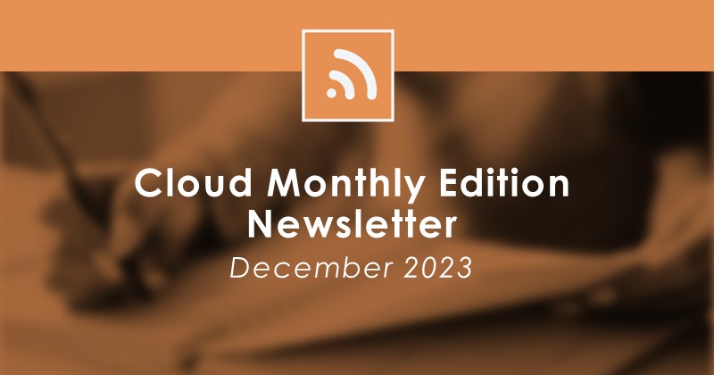 QuestUserGroup's tweet image. 🌐 Dive into the latest Cloud updates with our December Newsletter! Stay in the loop on all things Cloud: bit.ly/CloudNewslette… ☁️📰 #CloudUpdates #TechNews