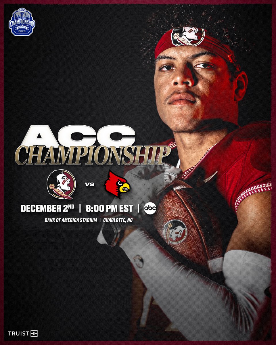 2023 ACC Football Championship Game Set for Saturday Night on ABC