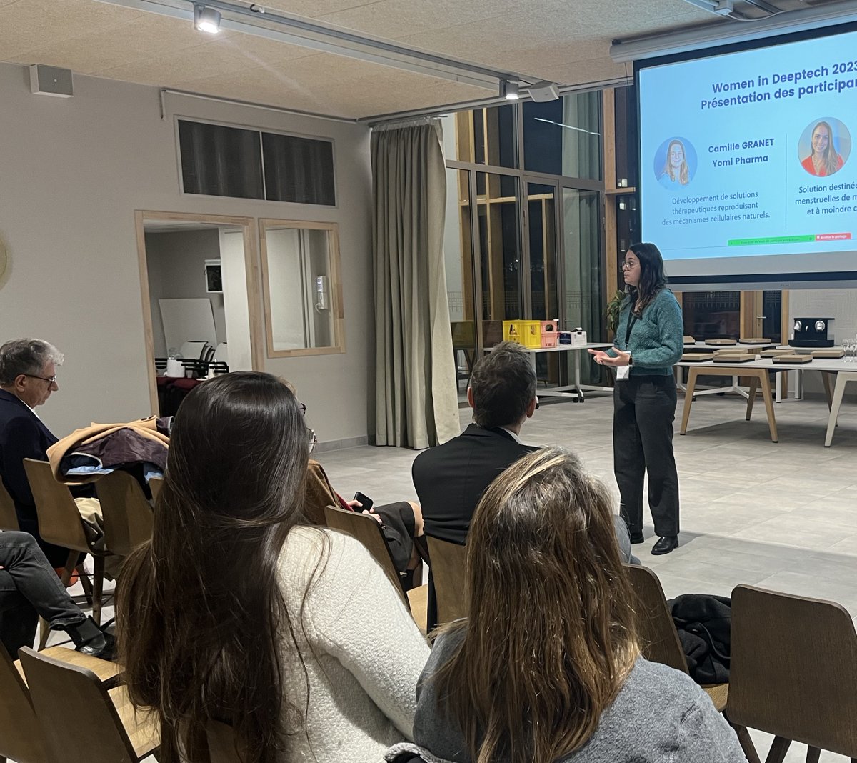 IncubAlliance's tweet photo. 🏆 Toutes nos félicitations aux 2 lauréates de la 5ème édition du #bootcamp Women in Deeptech, coorganisé par @Willa_off et @IncubAlliance : 

👉Nina Gazal, projet #MyceliumConcept,
👉Ekaterina Kukhtenko, projet #VAir.

Bravo à l'ensemble des candidates ! 👏 https://t.co/gMcHJRi7I4