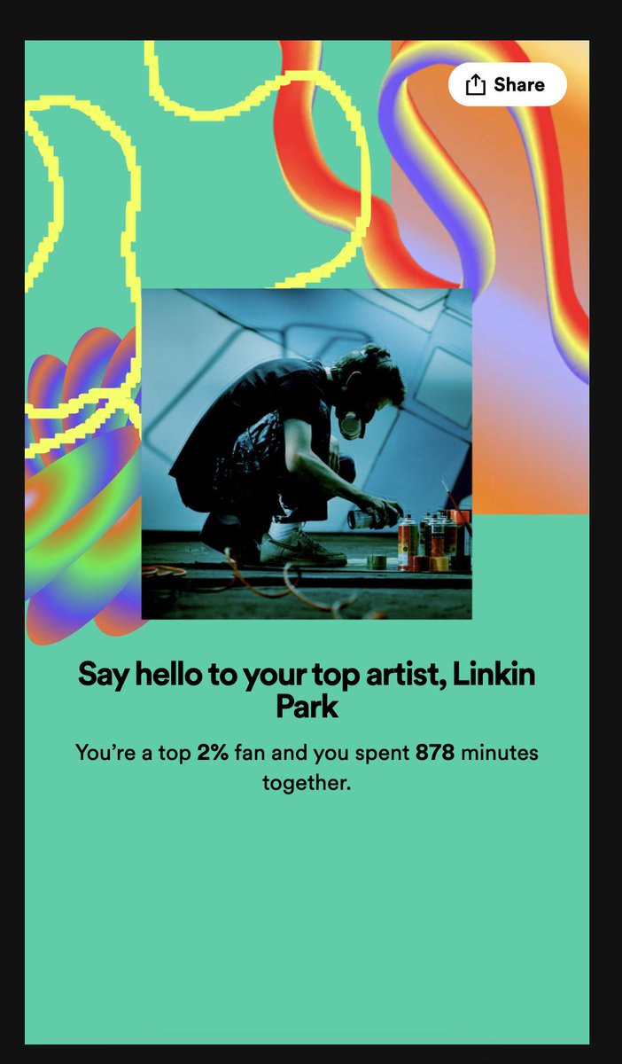 AlHasanSony's tweet photo. @linkinpark is my number 1 artist of 2023. Who topped your list? #SpotifyWrapped  https://t.co/YeHlOB8QYt https://t.co/CVF6zBLH2k