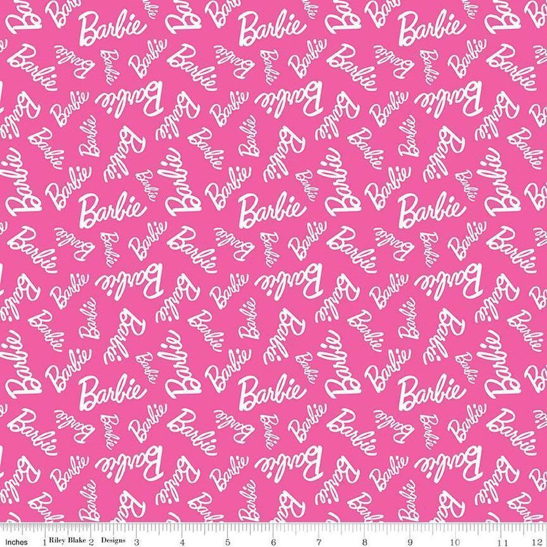 howarths63's tweet photo. #NEW #Barbie Girl Tossed Words on #HOTPINK From #RileyBlake #Fabric #Quiltingcotton #Quilting #Sewing https://t.co/aNwYbqeqw6 https://t.co/bkaBFJ5f45 https://t.co/hIjI8hVQmq
